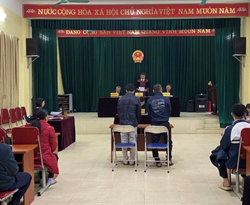 Viện KSND huyện Gia Lâm tuyên truyền pháp luật qua phiên tòa xét xử lưu động